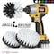 Drill Brush Power Scrubber By Useful Products 5 in W 7 in L Brush, White W-S-542O-QC-DB - alternate 5